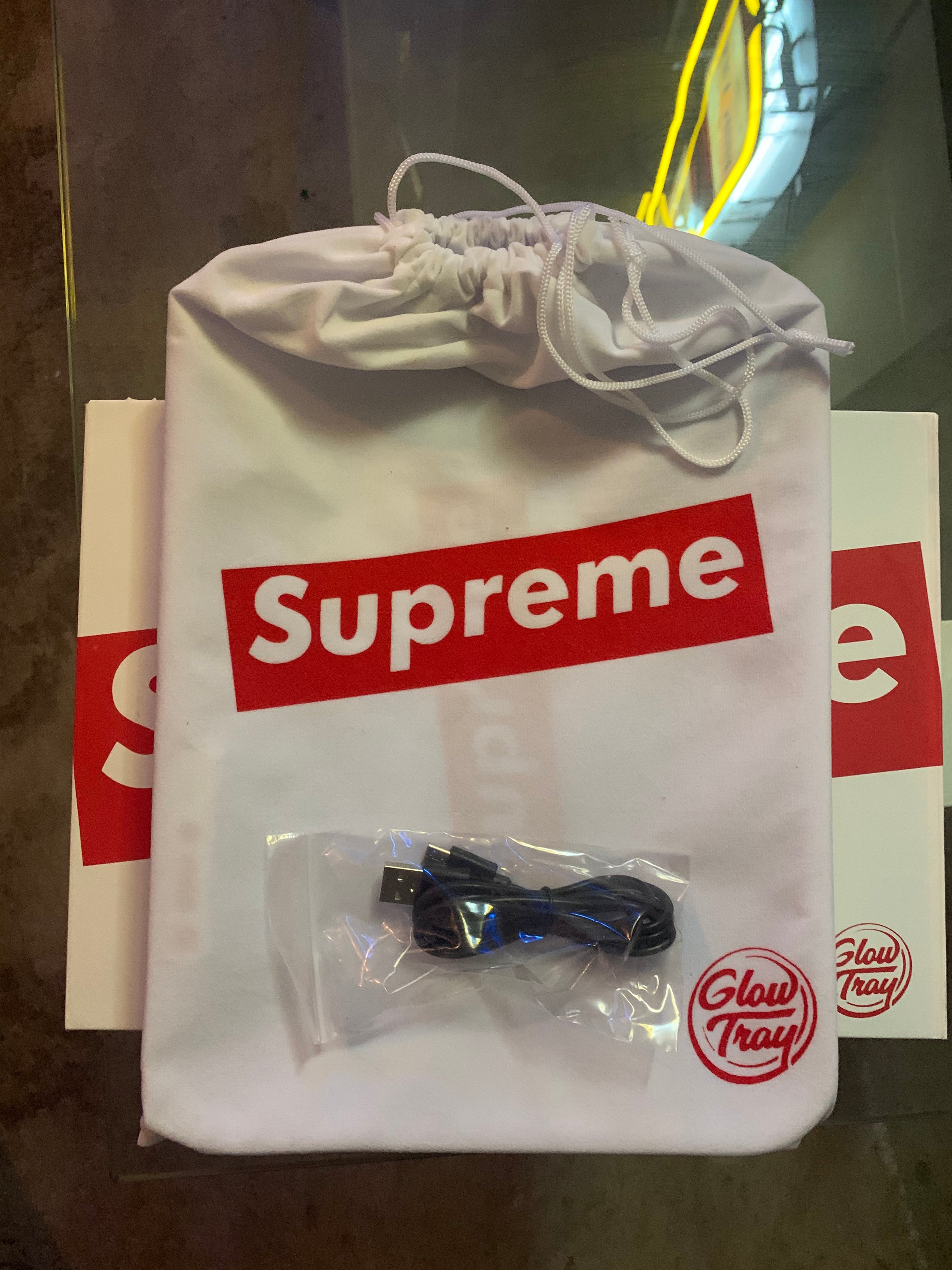 Fake supreme plastic bag hotsell